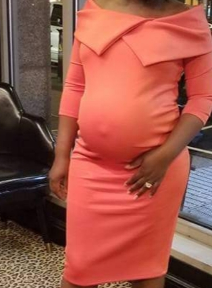 Asos maternity dress